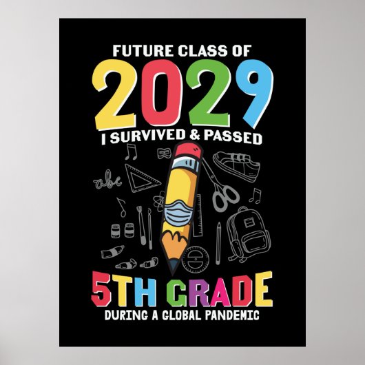 5級先生5級 ポスター (正面)