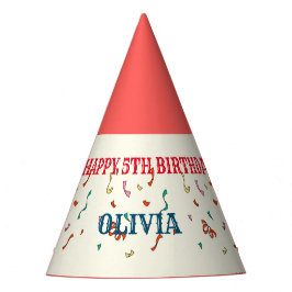 5素晴らしTHバースデーパーティーサーカステーマ パーティーハット