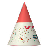 5素晴らしTHバースデーパーティーサーカステーマ パーティーハット (左)