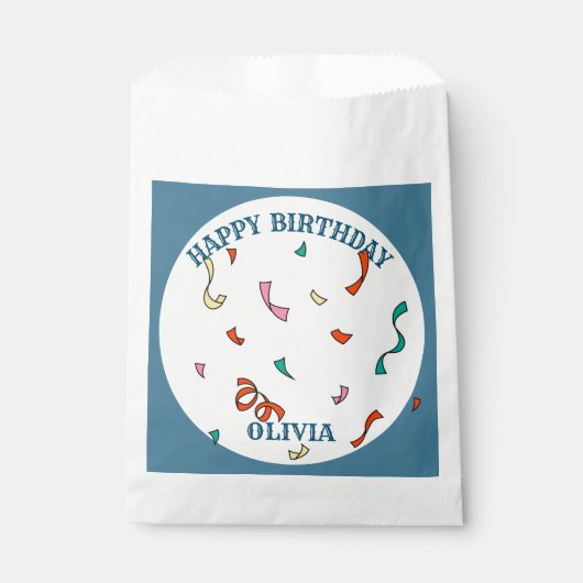 5素晴らしTHバースデーパーティーサーカステーマ フェイバーバッグ (正面)