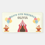 5素晴らしTHバースデーパーティーサーカステーマ 横断幕 (横)