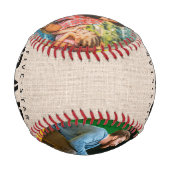 5素朴スタークールパパモダン2写真父の日 野球ボール (裏面)