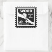 5結婚周年記念ハンズウッド スクエアシール (バッグ)