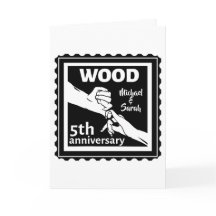 5結婚周年記念手伝統的持ち