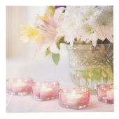 5結婚周年記念木材イメージフォトキューブ フォトキューブ (正面)