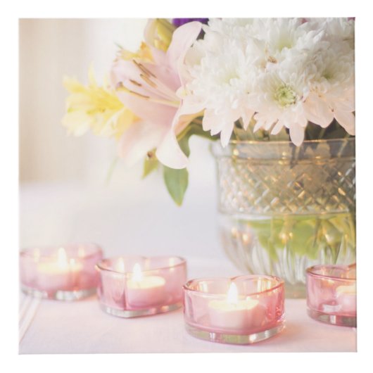 5結婚周年記念木材イメージフォトキューブ フォトキューブ (正面)