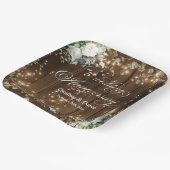 5結婚周年記念素朴灯 ペーパープレート (傾斜あり)