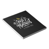 5結婚周年記念 ノートパッド (アングル)