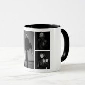 5編集可能なフォトコラージュ マグカップ (正面右)