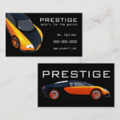 #5自動車産業の名刺 名刺 (正面/裏面)