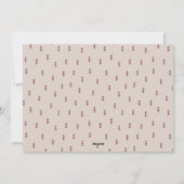 5自然フォトコラージュ年レビューのクリスマスワイン シーズンカード (裏面)