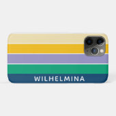 5色のラインがオシャレな名入れギフト Case-Mate iPhoneケース (裏面(横))