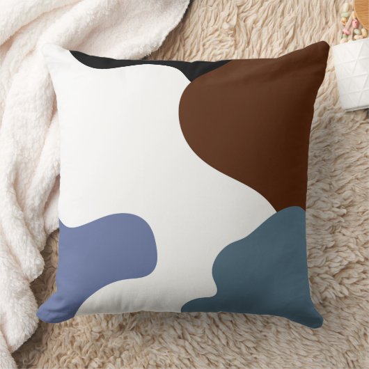 5色のランダム クッション (ブランケット)