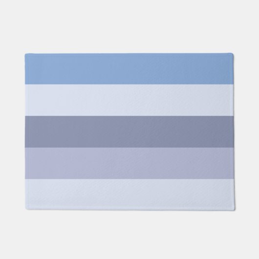 5色の組み合わせ ドアマット (正面)