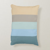 5色コンボ – ブルーブラウンサンドベージュターコイズ アクセントクッション (裏面(縦))