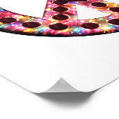 5色ピースポスター ポスター (角)