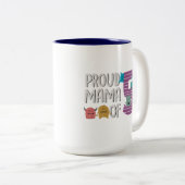 5誇りを持った人の母 ツートーンマグカップ (正面右)