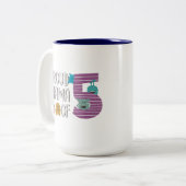 5誇りを持った人の母 ツートーンマグカップ (正面左)