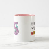 5誇りを持った人の母 ツートーンマグカップ (中央)