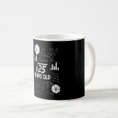 5誕生日スクエアルート数学5年古い日贈り物 コーヒーマグカップ (正面右)