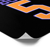 5誕生日ボーイバスケットボール恋人5歳Bday ポスター (角)