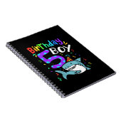 5誕生日5歳シャーク・ギフト ノートブック (右側)