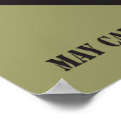 5警報チリポスター ポスター (角)