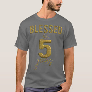 5賛美歳の子供たち5誕生日Christma Tシャツ