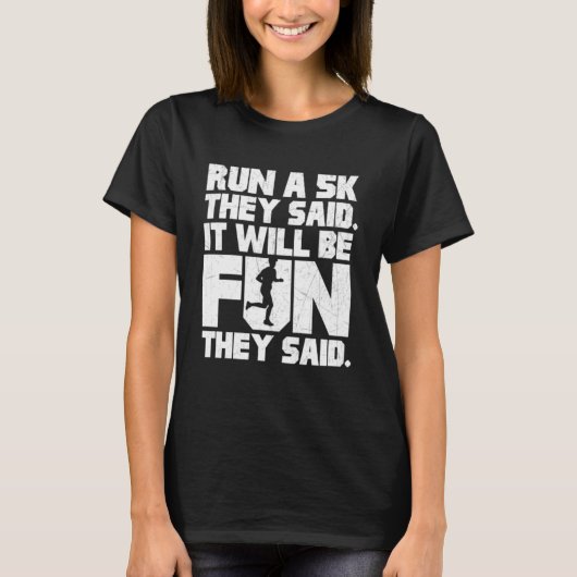 5走Kのおもしろいだ Tシャツ (正面)