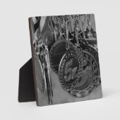 5走KメダルB&W写真 フォトプラーク (正面)