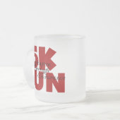 5走K赤 フロストグラスマグカップ (正面左)