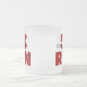 5走K赤 フロストグラスマグカップ (中央)