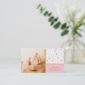 5足指の名刺 名刺 (スタンド正面)