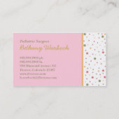 5足指の名刺 名刺 (裏面)