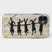 5踊るバニーのiPhone 5の場合 Case-Mate iPhoneケース (裏面(横))