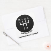 5速アンチ盗難装置 スクエアシール (封筒)