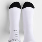 5週間の弾丸点に落とせ！ ソックス (上部)