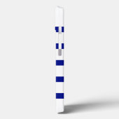 5青い縞の電槽を二等分しました Case-Mate iPhoneケース (裏面 / 左)