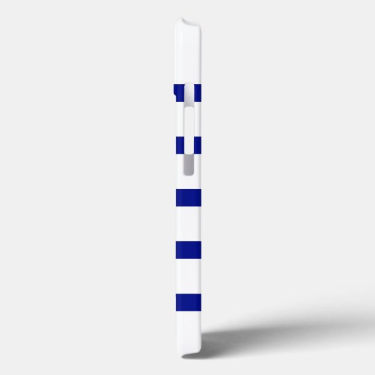 5青い縞の電槽を二等分しました Case-Mate iPhoneケース (裏面 / 左)