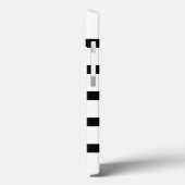 5黒いライン電槽を二等分しました Case-Mate iPhoneケース (裏面 / 左)