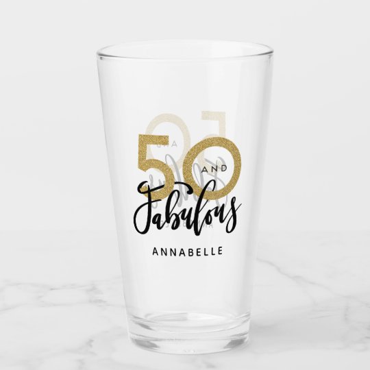 50歳と素晴らしい誕生日 タンブラーグラス Zazzle Co Jp