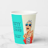50おもしろいは新しいF爆弾の誕生日パーティー 紙コップ (正面)