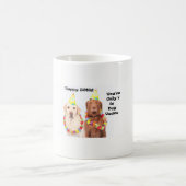 50おもしろい番目の愛犬家 コーヒーマグカップ (中央)