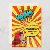 50おもしろい番目の誕生日招待状 招待状 (正面)