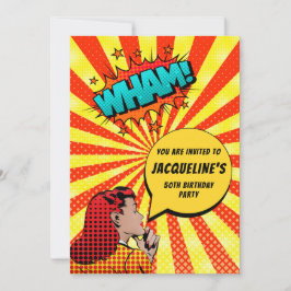 50おもしろい番目の誕生日招待状 招待状