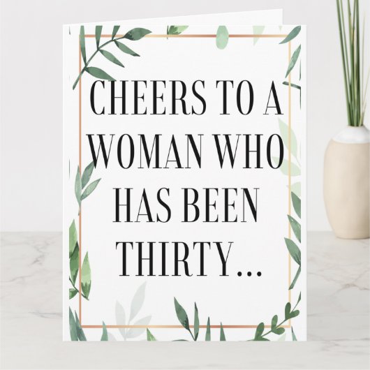 50おもしろい誕生日おめでとう カード (正面)