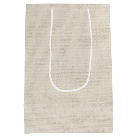 50おもしろい誕生日のヤギ ミディアムペーパーバッグ (裏面)