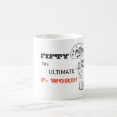 50おもしろい誕生日マグ50究極のFワード コーヒーマグカップ (中央)