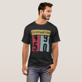 50おもしろい誕生日回転計50歳デザイン Tシャツ (正面フル)