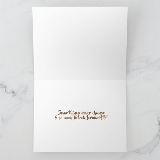 50おもしろい誕生日大グリーティングカード – Poo Joke カード (内部)